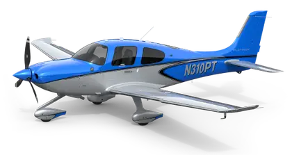 3D model of a composite aircraft